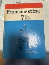 kniha Francouzština pro sedmý ročník základní školy, SPN 1988