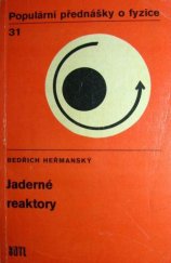 kniha Jaderné reaktory, SNTL 1981