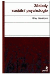 kniha Základy sociální psychologie, Portál 2011