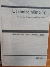 kniha Učebnice němčiny pro vysoké školy technického směru, SNTL/ALFA 1971