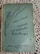 kniha Nationale und politische Betrachtungen, Der Kommende Tag 1922