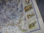 kniha Krkonoše Zimní pohledová mapa, Orbis 1952