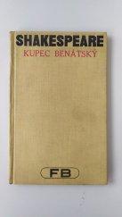 kniha Kupec Benátský hra o 20 scénách, Fr. Borový 1929