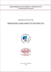 kniha Didaktika základov účtovníctva, Vydavateľstvo EKONÓM 2025