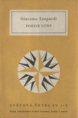 kniha Poesie luny, SNKLHU  1959