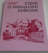kniha Čtení o minulosti Zdíkova 1318-1924, Obecní úřad Zdíkov 2002