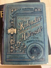 kniha Politický Kalendář Schematismus a statistika  Adresář Čech a Moravy 1917, E.B. Batovce 1917