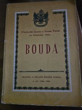 kniha Bouda Vlastenecké divadlo v Novém městě na Koňském trhu : Příspěvek k dějinám českého divadla z let 1786-1789, Čs. divadelní a lit. jednatelství 1953