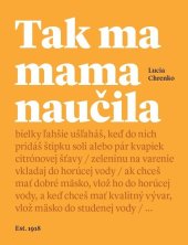 kniha Tak ma mama naučila, Inspira Publishing 2018