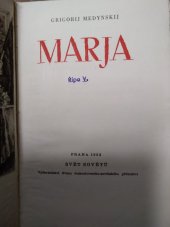 kniha Marja, Svět sovětů 1952