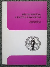 kniha Místní správa a životní prostředí, Masarykova univerzita 1994