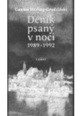 kniha Deník psaný v noci 1989-1992, Torst 1995
