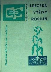kniha Abeceda výživy rostlin, SZN 1962
