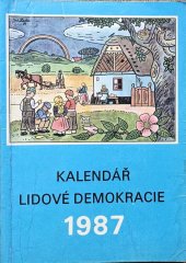 kniha Kalendář Lidové demokracie 1987, Lidová demokracie - Vyšehrad 1986