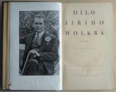 kniha Dílo Jiřího Wolkra. [Svazek I, Václav Petr 1930