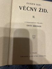 kniha Věčný žid II. sv., Alois Hynek 1915