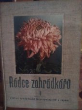 kniha Rádce zahrádkářů. Druhý díl, SZN 1955