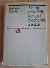 kniha Vnitřní prostředí, klinická biochemie a praxe, Avicenum 1974