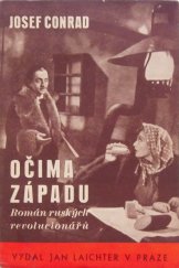 kniha Očima západu Román ze života ruských revolucionářů, Jan Laichter 1938