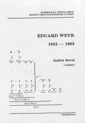 kniha Eduard Weyr 1852-1903, Prometheus 1995