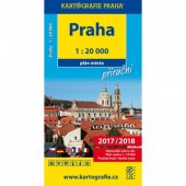 kniha Praha 1 : 20 000, příruční plán města, Kartografie 2016