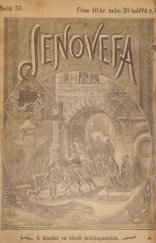 kniha Jenovéfa, šlechetná a bohabojná trpitelka II., Josef Rubinstein 1901