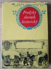 kniha Pražský sborník historický 1972, Orbis 1971