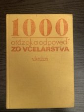 kniha 1000 otázok a odpovědí zo včelárstva, Příroda, Bratislava 1975