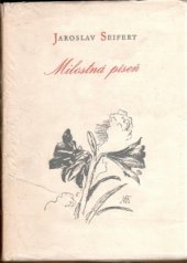 kniha Milostná píseň vybrané básně, Československý spisovatel 1954