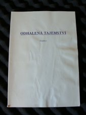 kniha Odhalená tajemství Svazek 1, Světlo 1998