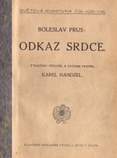 kniha Odkaz srdce, J. Otto 1914