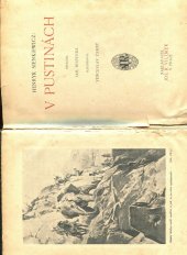 kniha V pustinách, Jos. R. Vilímek 1917