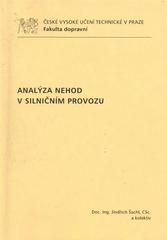 kniha Analýza nehod v silničním provozu, ČVUT 2010