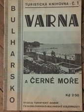 kniha Varna a Černé moře, Turistický odbor Československo-bulharské vzájemnosti 1935