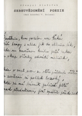 kniha Sebeuvědomění poezie nad básněmi V. Holana, Akcent 1991