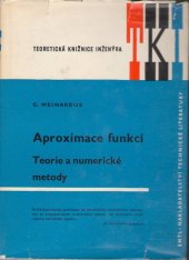 kniha Aproximace funkcí Teorie a numerické metody, SNTL 1968