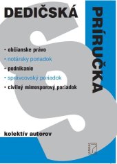 kniha Dedičská príručka 2022, Poradca 2022