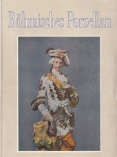 kniha Böhmisches Porzellan, Artia 1956