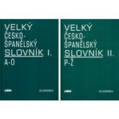 kniha Velký česko španělský slovník, Academia 1996