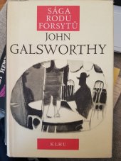 kniha Sága rodu Forsytů 2. - V pasti, SNKLHU  1957