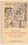 kniha Maloměstské historie, SNKLHU  1955