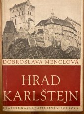 kniha Hrad Karlštejn, V. Poláček 1946