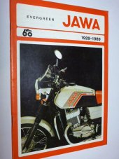 kniha JAWA - 1929 - 1989 Evergreen, Evergreen JAWA  1989