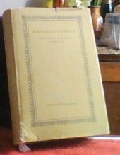 kniha Povídky, essaye a projevy, SNKLHU  1960