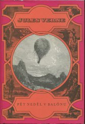 kniha Pět neděl v balónu pro čtenáře od 9 let, Albatros 1987