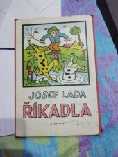 kniha Říkadla Pro předškolní věk, SNDK 1962