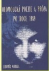 kniha Olomoucká poezie a próza po roce 1989, Univerzita Palackého v Olomouci 2013