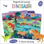 kniha Magnetické puzzle Dinosauři, Svojtka 2024