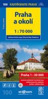 kniha Praha a okolí, cykloturistická mapa 1 : 70 000, Kartografie 2015