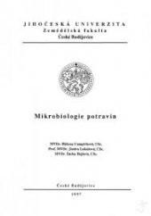 kniha Mikrobiologie potravin, Jihočeská univerzita 1997